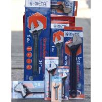 ราคา META ประแจเลื่อน 4 6 8 10 12 15 18 24 กุญแจเลื่อน มีมาตรวัด (17917929990)