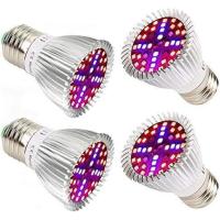 ราคา 4 Pack PAR20 LED Grow Light Bulbs E26 Full Spectrum Grow Lamp Plant Light for Hydroponics Greenhouse Indoor Plants (18890257798)
