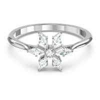 ราคา Swarovski แหวนพลอยสีขาวเกล็ดหิมะวิเศษS925 แหวนแฟชั่นสตรีเงินสเตอร์ลิงของขวัญวันเกิดวันวาเลนไทน์ (20572994387)