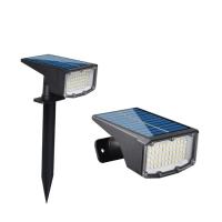 ราคา โคมไฟ53LED พลังงานแสงอาทิตย์ปรับได้ไฟสปอตไลท์ในพื้นดินโคมไฟผนังภูมิทัศน์ IP65กันน้ำ Li 1ชิ้น (21187859049)