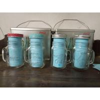 ราคา แก้วโค้ก มีหูจับ มีฝาปิด ครบชุด 4 ใบ 4 ลาย ใบใหม่ ไม่บิ่นไม่ร้าว เหมาะสำหรับการใช้งานและการสะสม (18154687979)