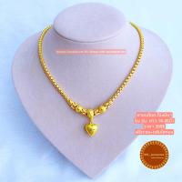 ราคา สร้อยคอระย้า สร้อยทองเหมือนแท้ 2บาท ลายบล๊อกโอ่งมีนา ยาว16 23นิ้ว สร้อยคอหนัก2บาท สร้อยทองชุบ สร้อยทองปลอม สร้อยคอระย้า 2บาท 2บ ทองชุบ (16468941757)