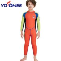 ราคา Yoomee ชุดว่ายน้ำดำน้ำชิ้นเดียวเด็ก2 5มม ชุดว่ายน้ำแขนยาวชุดดำน้ำชุดว่ายน้ำดำน้ำสำหรับเด็กหญิงเด็กชาย (3680358674)