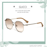 ราคา แว่นกันแดด GUCCI GG1142SA 004 SIZE 56 MM SILVER SILVER PINK (16535419960)
