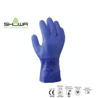 ราคา ถุงมือยาง PVC SHOWA รุ่น 650 ป้องกันน้ำมัน สารเคมี จารบีและของเหลว (14880362269)
