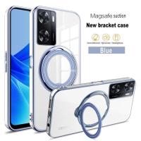 ราคา เคสที่วางโทรศัพท์แหวนชุบใสใสสำหรับ Oppo A57 A77 A57S A77S 4G 5G OppoA57 OppoA77 OppoA77S OppoA57S 2023เคสแม่เหล็กกันกระแทกด้านหลัง (20319938341)
