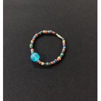 ราคา สร้อยข้อมือลูกปัด ลูกปัดหินสีเม็ดมะยม มีให้เลือกหลายสี (11314237167)