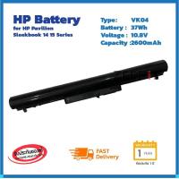 ราคา HP แบตเตอรี่โน๊ตบุ๊ก Battery Notebook HP Pavilion Sleekbook 14 15 15 b001TX 15 b115tx 14 b142tu 14 b010tx 14 b011tx HP 242 G0 242 G1 242 G2 Series VK04 ของแท้ 100 ส่งเร็ว (9787665931)