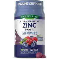 ราคา Natures Truth ZINC 50 MG 60 Vegan Gummies 3Nov nth (20213973981)