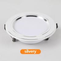 ราคา โคมไฟดาวน์ไลท์ฝังฝ้า เส้นผ่านศูนย์กลาง โคมไฟฝังฝ้า ดาวน์ไลท์ฝังฝ้า โคมไฟเพดาน LED ดาวน์ไลท์ ไฟเพดา 5W9W12W18W Downlights ดาวน์ไลท์กลม โคมติดลอย (21214187222)