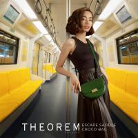 ราคา Escape กระเป๋าสะพายหนังเทียม สี Emerald Green THEOREM (10600497138)