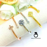 ราคา กำไล ชุดกำไล 3 วง b70 สีทอง เงิน นาก ขายยกชุด มี 3 วงค่ะ รุ่นขายดีมากค่ะ กำไลทองไมครอน กำไลทอง กำไลเคลือบทอง กำไลหุ้มทอง (10703632476)