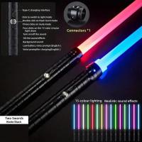 ราคา Reikirc ดาบเลเซอร์โลหะ15สีแบบ2 in 1 ดาบเลเซอร์ตรวจจับแรงโน้มถ่วงรุ่นอัพเกรดดาบเรืองแสง (21170850529)