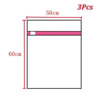 ราคา ถุงซักผ้าแบบพับได้3ชิ้นถุงตาข่ายสำหรับใส่ชุดชั้นในถุงตาข่ายสำหรับซักเครื่องซักผ้าเสื้อผ้ามีซิป (21208897411)