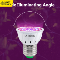 ราคา Smart Sensor หลอดไฟ LED สำหรับปลูกพืชในร่มหลอดไฟ LED สเปกตรัมสีแดงและสีน้ำเงินหลอดไฟปลูกพืช E14สำหรับต้นกล้าไฮโดรโปนิกปลูกผักดอกไม้เรือนกระจก 220V (14237985820)