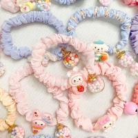 ราคา พร้อมส่ง ยางรัดผม การ์ตูน ยางรัดผมเส้นเล็ก ยางรัดผมการ์ตูน มินิมอล (19825701371)