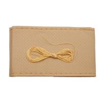 ราคา รถพวงมาลัยฝาครอบเข็มดีไอวายและด้ายหนังเทียมผ้าคลุมรถ SuiteDIY เนื้อนุ่มอุปกรณ์ตกแต่งรถยนต์ (9587347354)