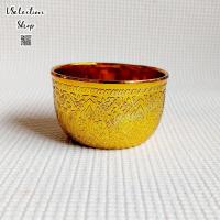 ราคา ขันเงินจิ๋ว ขันทองจิ๋ว พลาสติกลายไทย ขนาด 8 5 ซม จำนวน 1 ชิ้น (9380489461)