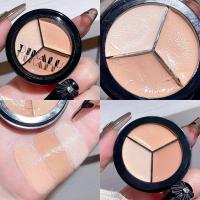 ราคา DIKALU คอนซีลเลอร์สามสีแก้ไขรากฐานด้วยทาสิววงกลมมืด (20672310986)