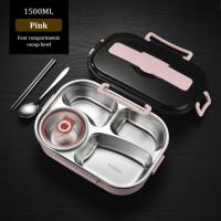 ราคา กล่องข้าวพกพา กล่องข้าว กล่องข้าว2ช่อง กล่องข้าว4ช่อง lunchbox กล่องอาหารกลางวัน ฝาปิดล็อคแน่นกันอาหารหก กล่องข้าวห่อ กล่องเก็บอาหาร Jobtea th (21152213848)