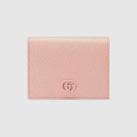 ราคา GUCCI GG กระเป๋าสตางค์ใส่บัตร LEATHER CARD CASE WALLET (21228383297)