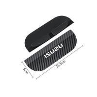 ราคา 2ชิ้นหมวกคาร์บอนไฟเบอร์คิ้วกันฝนกระจกมองหลังบนรถติดแน่นสำหรับ Isuzu D Max Mu X Panther Wizard Rodeo Stylus D Max X Series (19793859637)