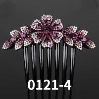 ราคา Fashion Korean version of the rhinestone flower insert comb (13891045991)