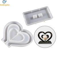 ราคา LeadingStar Fast Delivery Resin Photo Frame Molds Heart Shape Silicone Epoxy Molds For Casting DIY Wedding Home Decors Flower Preservation (20129959801)