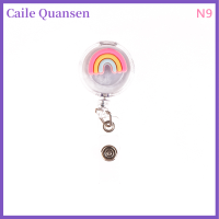 ราคา Caile ม้วนป้ายชื่อบัตรประชาชนแบบดึงได้ง่ายลายการ์ตูนสำหรับใส่บัตรสำนักงานแบบพับเก็บได้สำหรับนักศึกษาพยาบาล (20257763876)