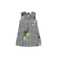 ราคา KLOSET Floral With Bow Dress KID22 KD005 เดรสชุดเด็ก แขนกุด (15223948782)