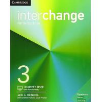 ราคา INTERCHANGE 3 STUDENT BOOK WITH ONLINE SELF STUDY 5th ED BY DKTODAY (11051126897)