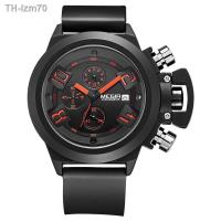 ราคา นาฬิกา Megs MEGIR multi function man watches sports silicone waterproof calendar quartz watch 2002 (18975432262)