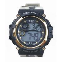 ราคา Sport watch นาฬิกาแฟชั่น นาฬิกาข้อมือผู้ชาย กันน้ำได้100 ระบบดิจิตอล นาฬิกากีฬา ลายทหาร นาฬิกาผู้ชายกันน้ำ RC417 (19904761911)
