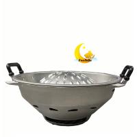 ราคา ชุดเตาหมูกระทะ ขนาด40ซม กระทะหมูกระทะ กระทะเกาหลีพร้อมเตา กระทะปิ้งย่าง กระทะอลูมิเนียม เตาย่าง Size L (14015915235)