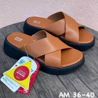 ราคา รองเท้าแตะแบบคีบ FitFlop งานชนช็อป รองเท้าผู้หญิง รองเท้าแตะเพื่อสุขภาพ สินค้านำเข้างานเกรด A พื้นนุ่มใส่สบายมาก สินค้าตรงปก 100 (20543577058)