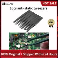 ราคา ชุดเครื่องมือ DIY 8ชิ้นแหนบพลาสติกป้องกันไฟฟ้าสถิตย์คาร์บอนไฟเบอร์ (11666979443)