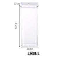 ราคา ภาชนะเก็บอาหาร 500 800 1200ML กล่องเก็บอาหาร โถเก็บพลาสติกสุญญากาศ โถเก็บอาหารแบบใส ถังเก็บนมผง A01106 (16887543711)