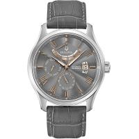 ราคา Bulova Mens Watch Grey Grey Strap (14457064369)