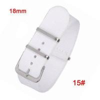 ราคา 18 มิลลิเมตร 20 มิลลิเมตร 22 มิลลิเมตรขีปนาวุธทนทานทหารไนล่อนนาฬิกาวงกองทัพกีฬานาโตผ้าไนล่อนสายนาฬิกาข้อมืออุปกรณ์เสริมสำหรับ 007 เจมส์บอนด์สายนาฬิกา (404315007)