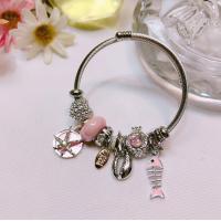 ราคา Charm ชาร์ม Charm bracelet สร้อย ข้อมือ กำไล ชาร์ม (20543462529)