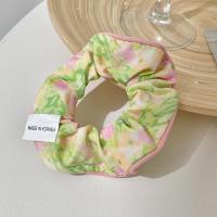 ราคา เครื่องประดับผมผมหางม้ายางรัดยืดหยุ่นได้แถบริบบิ้นมัดผมลายดอกไม้ยางรัดผมแฟชั่นสไตล์เกาหลี (20969933322)