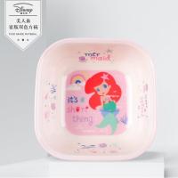 ราคา Disney Two Color Square Bowl 500Ml ชามเมลามีนสำหรับเด็กชามอาหารเสริมทนอุณหภูมิสูง Anti Falling ชามข้าวในครัวเรือน (16173397295)