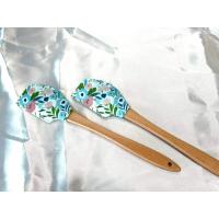 ราคา ไม้พายซิลิโคน 6 5 31 ซม ทนความร้อน 230 องศา ฟู้ดเกรด ด้ามไม้ ลายสวย น่ารัก (18990065226)