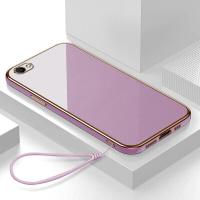 ราคา เคสvivo v5 plus แฟชั่นสีทึบหรูหราชุบโครเมียมนุ่ม TPU Square เคสโทรศัพท์คลุมทั้งหมดกล้องป้องกัน Anti Gores เคสยาง (15502436240)