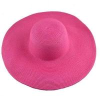 ราคา Ladies Fashion Hawaii Summer Beach Floppy Black Straw Hat Solid Color Women Wide Brim Travel Sun Casual Cap For Outdoor (20409648725)