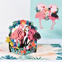 ราคา Flamingos การ์ดป๊อปอัพการ์ดวันวาเลนไทน์สำหรับทุกคนการ์ดป๊อปอัพรักการ์ดวันเกิดการ์ดอวยพรวันแม่การ์ดป๊อปอัพรักการ์ดอวยพรครบรอบ3D การ์ดอวยพร Love Pop Up Card (13200975397)