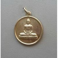 ราคา พระเหร๊ยญพระธรรมกาย วัดพระธรรมกาย พร้อมเทียนเกลียวเชือก ปี 2539 เนื้ออัลปาก้าสภาพสวยค่ะ (17201586779)