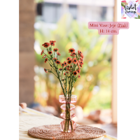 ราคา Violet Flamingo แจกันสไตล์มินิมอล แจกันแก้วใสสีพาสเทลสไตล์เกาหลี แจกันดอกไม้ ตกแต่งห้อง (21260429384)