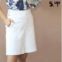 ราคา 5UP กางเกงขาสั้นสีขาว DL74441WH (8816642692)