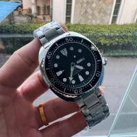 ราคา นาฬิกาสปอร์ตแฟชั่นนาฬิกาควอตซ์ของผู้ชายสองวงกลมสี Seiko Padi (18133540645)